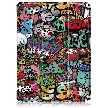 OnePlus Pad Go/Oppo Pad Air2 Tri-Fold Series Smart Folio Cover - Graffiti