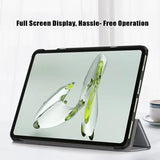 OnePlus Pad Go/Oppo Pad Air2 Tri-Fold Series Smart Folio Cover - Grå