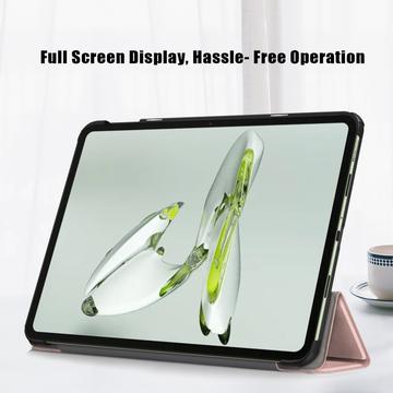 OnePlus Pad Go/Oppo Pad Air2 Tri-Fold Series Smart Folio Cover - Rødguld