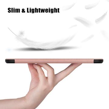 OnePlus Pad Go/Oppo Pad Air2 Tri-Fold Series Smart Folio Cover - Rødguld