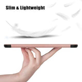 OnePlus Pad Go/Oppo Pad Air2 Tri-Fold Series Smart Folio Cover - Rødguld
