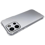 OnePlus Turbo 6/6V Stødsikkert Silikone Cover - Gennemsigtig