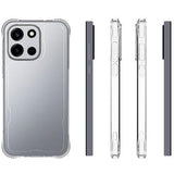 OnePlus Turbo 6/6V Stødsikkert Silikone Cover - Gennemsigtig