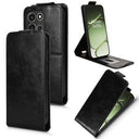 OnePlus Turbo 6 lodret flip-etui med stativ - sort