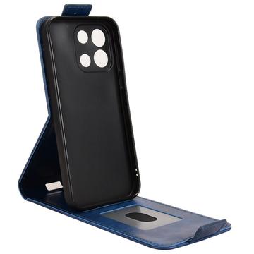 OnePlus Turbo 6 lodret flip-etui med stativ - mørkeblå
