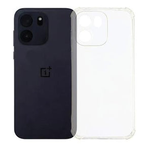 OnePlus Turbo 6V Stødsikkert Silikone Cover - Gennemsigtig