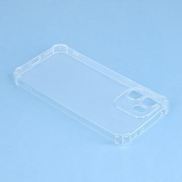 OnePlus Turbo 6V Stødsikkert Silikone Cover - Gennemsigtig
