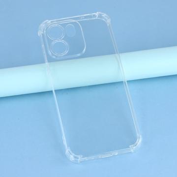 OnePlus Turbo 6V Stødsikkert Silikone Cover - Gennemsigtig