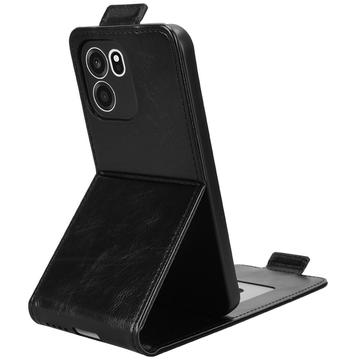 OnePlus Turbo 6V lodret flip-etui med stativ - sort