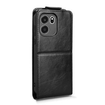 OnePlus Turbo 6V lodret flip-etui med stativ - sort