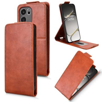 OnePlus Turbo 6V lodret flip-etui med stativ - Brun