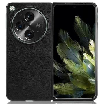 Oppo Find N3/OnePlus Open Belagt Plastikcover - Sort