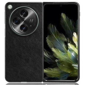 Oppo Find N3/OnePlus Open Belagt Plastikcover - Sort