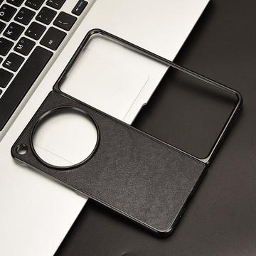 Oppo Find N3/OnePlus Open Belagt Plastikcover - Sort