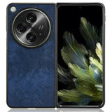 Oppo Find N3/OnePlus Open Belagt Plastikcover - Blå