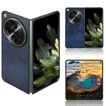 Oppo Find N3/OnePlus Open Belagt Plastikcover - Blå