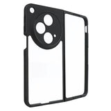 Oppo Find N3/OnePlus Open Shockproof Hybrid Cover - Gennemsigtig Sort