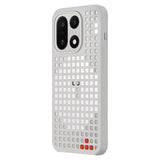 OnePlus 15 magnetisk cover med hulmønster 5431102022 - Grå