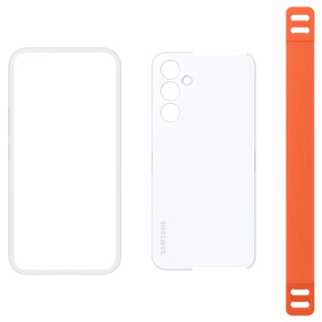 Samsung Galaxy A54 5G Haze Grip Cover EF-XA546CWEGWW - Hvid