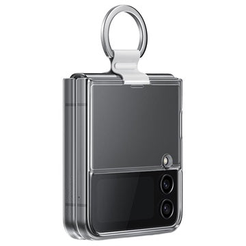 Samsung Galaxy Z Flip4 Clear Cover med Ring EF-OF721CTEGWW - Gennemsigtig