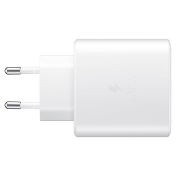 Samsung USB-C Hurtig Oplader EP-TA845EWE - 45W - Bulk - Hvid