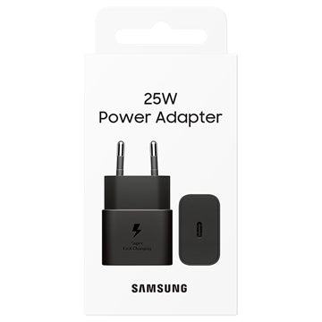 Samsung USB-C Strømadapter EP-T2510NBEGEU - 25W - Sort