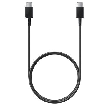 Samsung USB-C / USB-C Kabel EP-DA705BBEGWW - 1m - Sort
