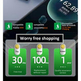PD3.0 hurtigopladningsbiloplader 65W opladeradapter til cigarettænder 3-port 100W superbiloplader