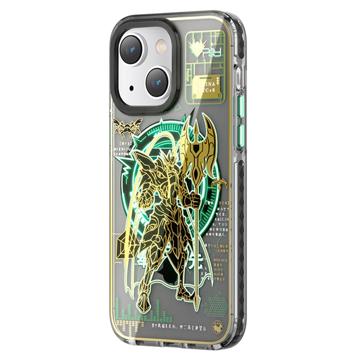 Kingxbar PQY Mecha Mag iPhone 14 Plus Hybrid Cover - Grøn