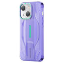 Kingxbar PQY Supercar Series iPhone 14 Plus TPU Cover - Lilla