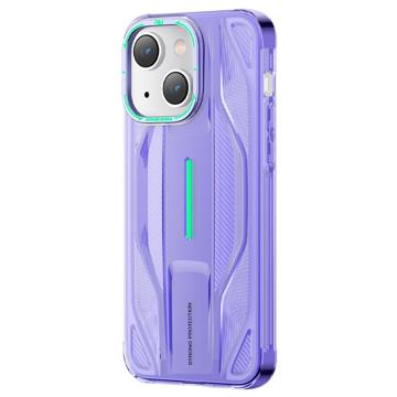 Kingxbar PQY Supercar Series iPhone 14 Plus TPU Cover - Lilla