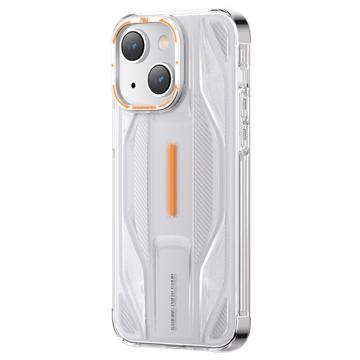 Kingxbar PQY Supercar Series iPhone 14 Plus TPU Cover - Gennemsigtig