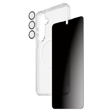 Samsung Galaxy S26+ PanzerGlass Care 3-i-1 privatlivspakke - gennemsigtig