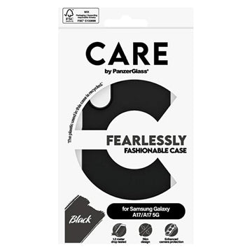 Samsung Galaxy A17/M17 PanzerGlass Care Fearlessly Fashionable Cover - Sort