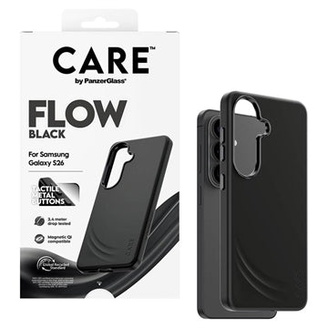 Samsung Galaxy S26 PanzerGlass Care Feature Flow Cover - MagSafe-kompatibel - Sort