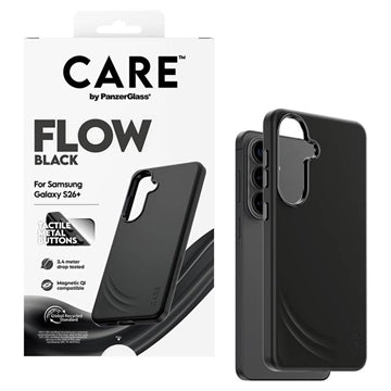 Samsung Galaxy S26+ PanzerGlass Care Feature Flow Cover - MagSafe-kompatibel - Sort