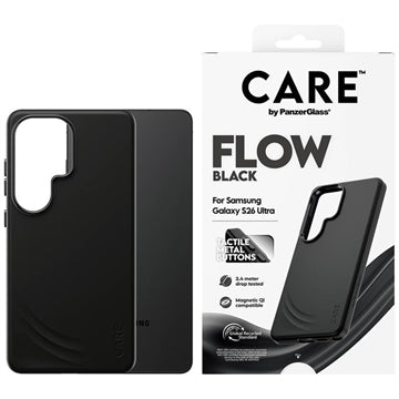 Samsung Galaxy S26 Ultra PanzerGlass Care Feature Flow Cover - MagSafe-kompatibel - Sort