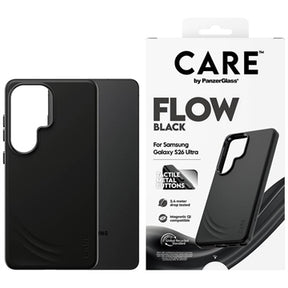 Samsung Galaxy S26 Ultra PanzerGlass Care Feature Flow Cover - MagSafe-kompatibel - Sort
