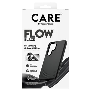 Samsung Galaxy S26 Ultra PanzerGlass Care Feature Flow Cover - MagSafe-kompatibel - Sort