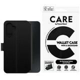 Samsung Galaxy A17/M17 PanzerGlass Care Feature Pung etui med stativ - Sort