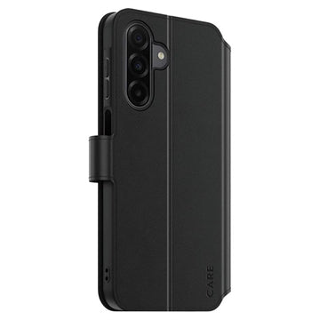 Samsung Galaxy A17/M17 PanzerGlass Care Feature Pung etui med stativ - Sort