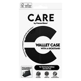 Samsung Galaxy A17/M17 PanzerGlass Care Feature Pung etui med stativ - Sort