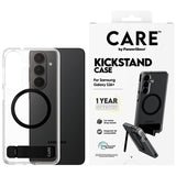 Samsung Galaxy S26+ PanzerGlass Care Kickstand Cover - MagSafe-kompatibel - Klar / Sort