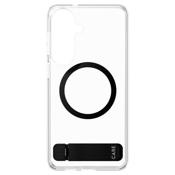 Samsung Galaxy S26+ PanzerGlass Care Kickstand Cover - MagSafe-kompatibel - Klar / Sort