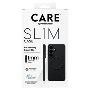 Samsung Galaxy S26+ PanzerGlass Care SL1M Cover - MagSafe-kompatibel - Sort