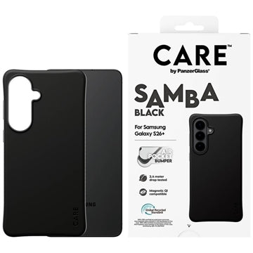 Samsung Galaxy S26+ PanzerGlass Care Samba magnetisk cover - Sort