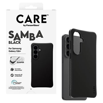 Samsung Galaxy S26+ PanzerGlass Care Samba magnetisk cover - Sort