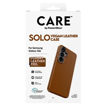 Samsung Galaxy S26 PanzerGlass Care Solo magnetisk cover - Brun