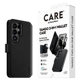Samsung Galaxy S26 Ultra PanzerGlass Care Tango 2-i-1 pungetui - MagSafe-kompatibel - Sort