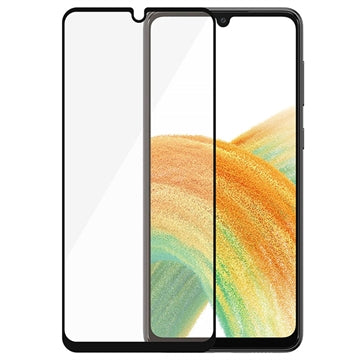 Samsung Galaxy A33 5G PanzerGlass Case Friendly Skærmbeskyttelse - Sort Kant